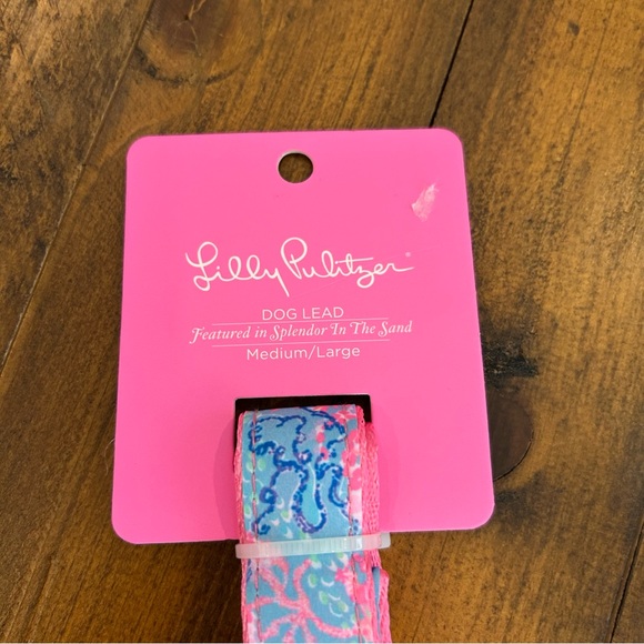 🆕 Lilly Pulitzer | Splendor In The Sand Pet Lead NWT - Picture 5 of 9